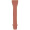 Ekena Millwork 2 1/4"W x 6"D x 10"H Stockport Wood Vintage Decor Bracket, Salvage Red BKTWD02X06X10STRD - alternate 2